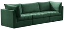 Jacob Green Velvet Modular Sofa