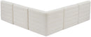 Quincy Cream Velvet Modular Sectional