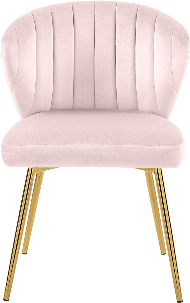 Finley Pink Velvet Dining Chair