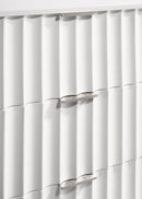 Modernist White Gloss Chest