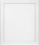 Modernist White Gloss Mirror
