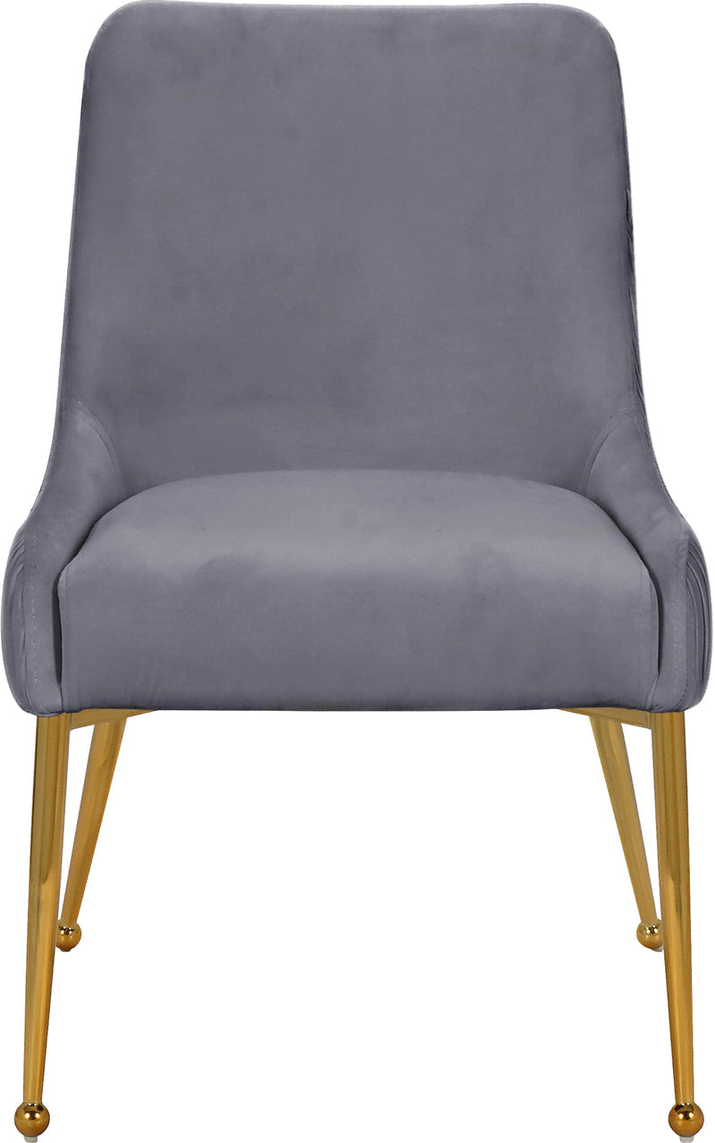 Ace Grey Velvet Dining Chair