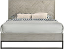 Weston Grey Stone King Bed (3 Boxes)