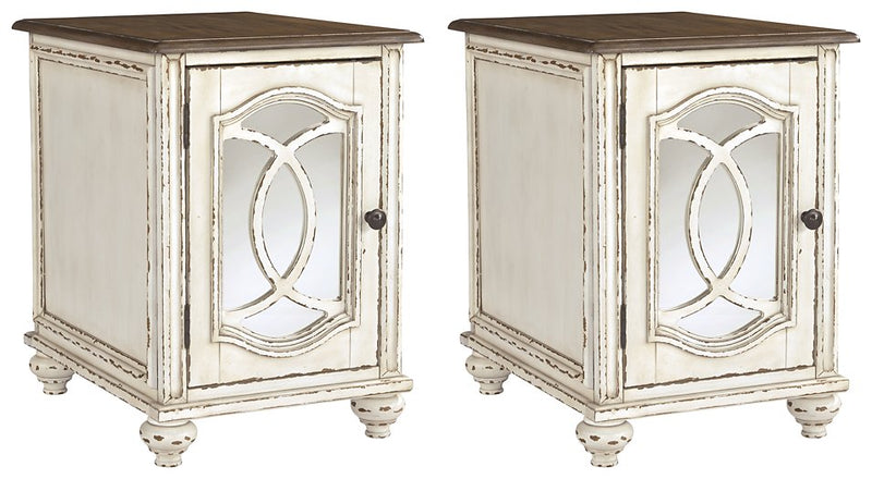 Realyn End Table Set