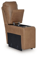 DeepWakes Reclining Sectional with Storage Console