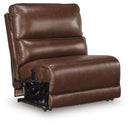 DeepWakes Reclining Sectional with Storage Console