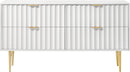 Modernist White Gloss Dresser