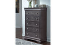 Pompei Queen Bed, Dresser, Mirror and 2 Nightstands