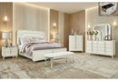 Lyra Beige Bed Group