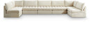 Jacob Cream Velvet Modular Sectional