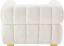Gwen Cream Velvet Chair