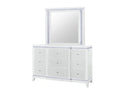 Alina White Mirror with LED