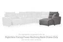Modmax II Reclining Sectional with Double Chaise and Audio Consoles