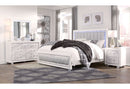 Santorini White Bed