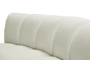 Infinity Cream Velvet 5pc. Modular Sectional