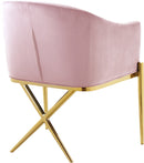 Xavier Pink Velvet Dining Chair