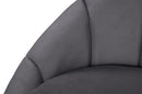Shelly Grey Velvet Chaise