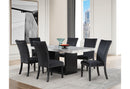 D02 DINING TABLE + 4 D03DC BLACK
