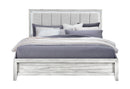 Elsie Grey Bed with LED