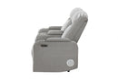 U8000 Pwr Console Rec Loveseat with PHR, LED and Speaker