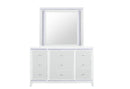 Alina White Mirror with LED