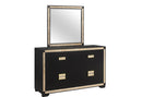 Blake Black/Gold Dresser
