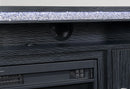 Lily Ent Unit 72 Inch with LED, Speakers, Crystal Inserts