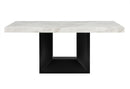 D02 DINING TABLE + 8 D03 BLACK DINING CHAIRS